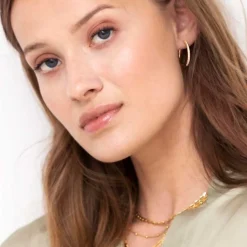 Sif Jakobs - Örhängen Ellera X-Grande Guld Klar
