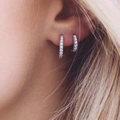 Sif Jakobs - Örhängen Ellera Piccolo Silver Klar