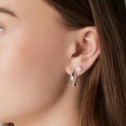 Sif Jakobs - Örhängen Ferrara Piccolo Pianura Silver Klar