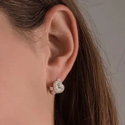 Sif Jakobs - Örhängen Imperia CZ Creolo Silver