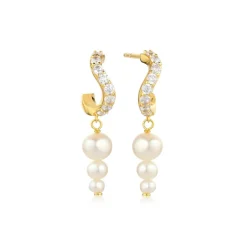 Sif Jakobs - Örhängen Ponza Lungo Guld