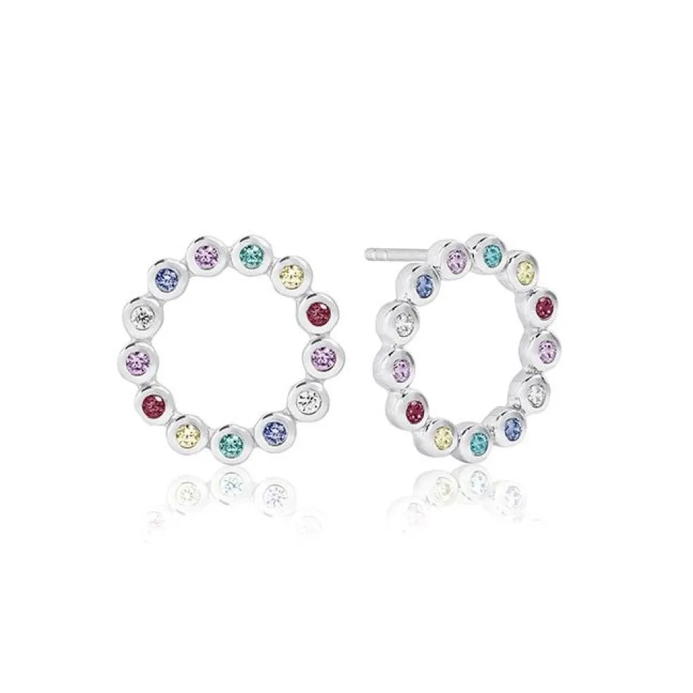 Sif Jakobs - Örhängen Sardinien Circolo Piccolo Silver