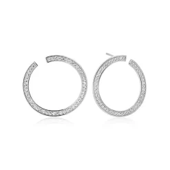 Sif Jakobs - Örhängen Valiano Circolo Grande Silver