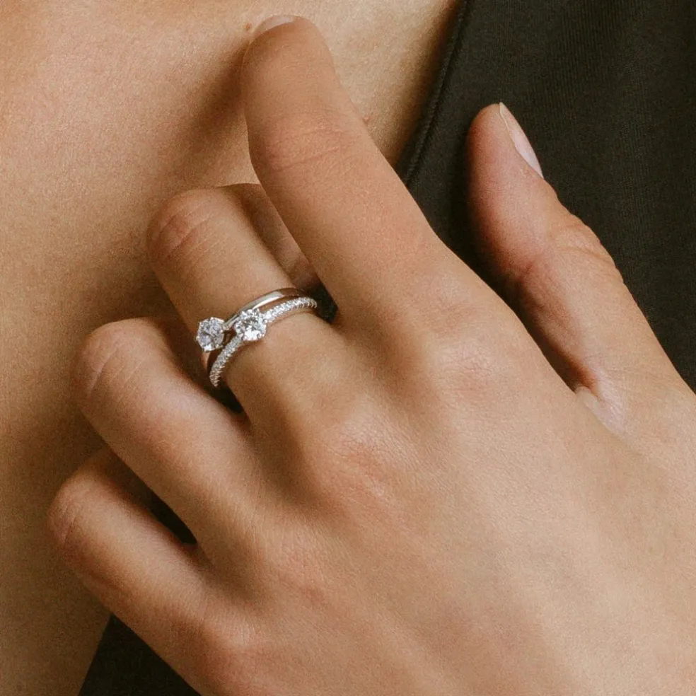 Sif Jakobs - Ring Ellera Uno Grande Multi Silver