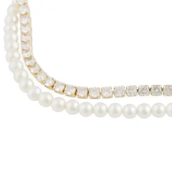 Snö of Sweden Armband Lucy Guld Vit