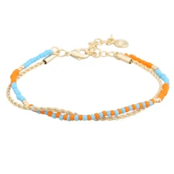 Snö of Sweden Armband Porto Mix Turkose