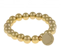 Snö of Sweden Armband Rain Plain Guld