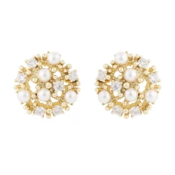 Snö of Sweden Örhängen Lucy Big Guld