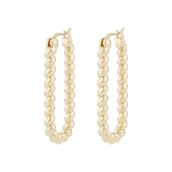 Snö of Sweden Örhängen Lydia Oval Guld