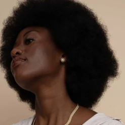 Snö of Sweden Örhängen Lydia Pearl Guld