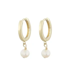 Snö of Sweden Örhängen Sunday Ring Guld