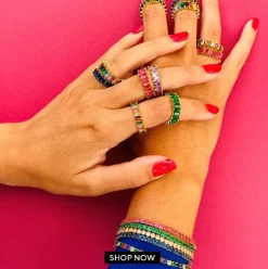 Snö of Sweden Ring Rola Grön