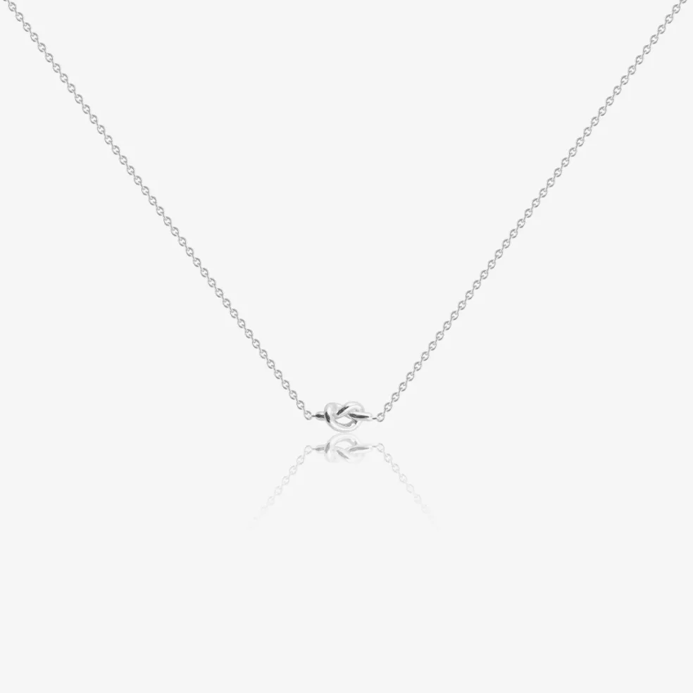 Sophie by Sophie - Halsband Knot Silver