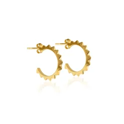 Sophie by Sophie - Örhängen Pyramid Hoops Guld