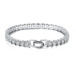 The Botilda - Armband Cadena Silver Klar 0,4