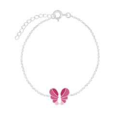 The Botilda - Armband Fjäril Rosa