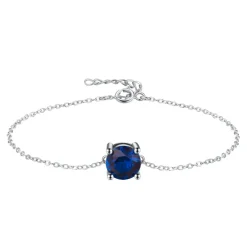 The Botilda - Armband Månadssten September Silver