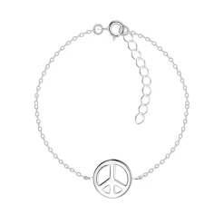 The Botilda - Armband Plain Peace Silver