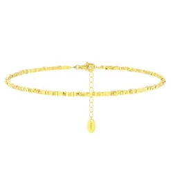 The Botilda - Fotlänk Cubes Guld