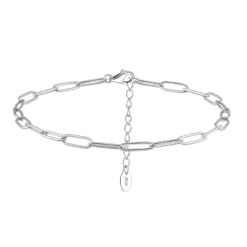 The Botilda - Fotlänk Paperclip Silver