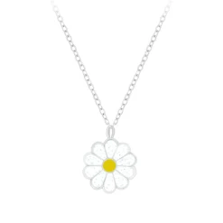 The Botilda - Halsband Blomma Vit Gul