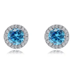 The Botilda - Örhängen Alma Blå