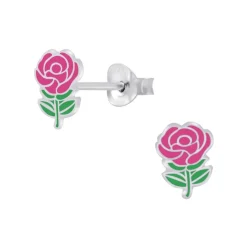 The Botilda - Örhängen Blomma Ros