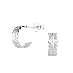 The Botilda - Örhängen Creol Blad Silver