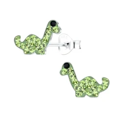 The Botilda - Örhängen Dinosaurie Grön