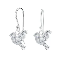 The Botilda - Örhängen Duva Krok Silver