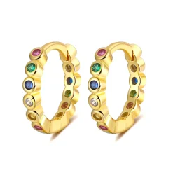 The Botilda - Örhängen Exquisite Guld Mix