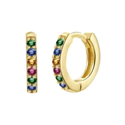 The Botilda - Örhängen Hoop XS Guld Mix