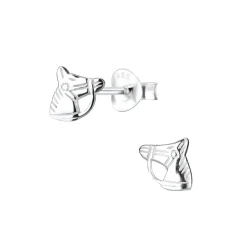 The Botilda - Örhängen Hästhuvud Silver