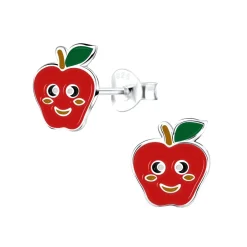 The Botilda - Örhängen Äpple Röd