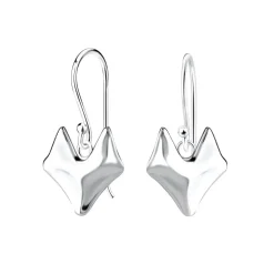 The Botilda - Örhängen Räv Krok Silver