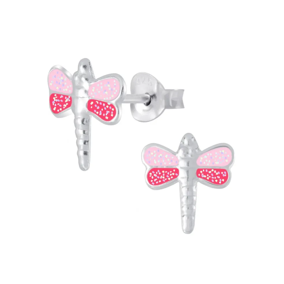 The Botilda - Örhängen Slända Silver