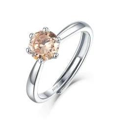 The Botilda - Ring Månadssten November Silver