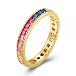 The Botilda - Ring Rainbow Guld
