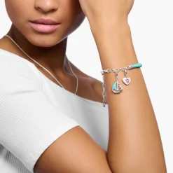 Thomas Sabo - Armband Beads 0,5 Turkose