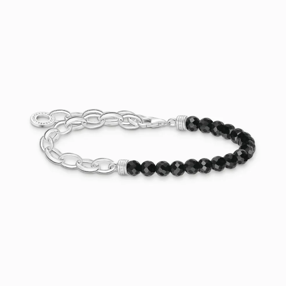 Thomas Sabo - Armband Beads 0,5 Svart