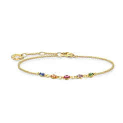 Thomas Sabo - Armband Dancing Stones Guld Mix