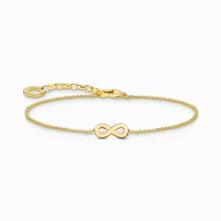 Thomas Sabo - Armband Evighetstecken Plain Guld