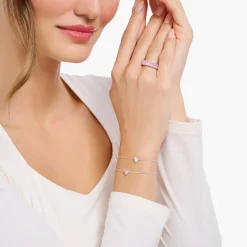 Thomas Sabo - Armband Hjärta Silver