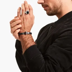 Thomas Sabo - Armband Läder T-lås