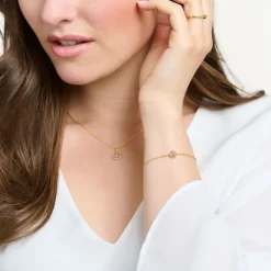 Thomas Sabo - Armband Peace Mix Guld