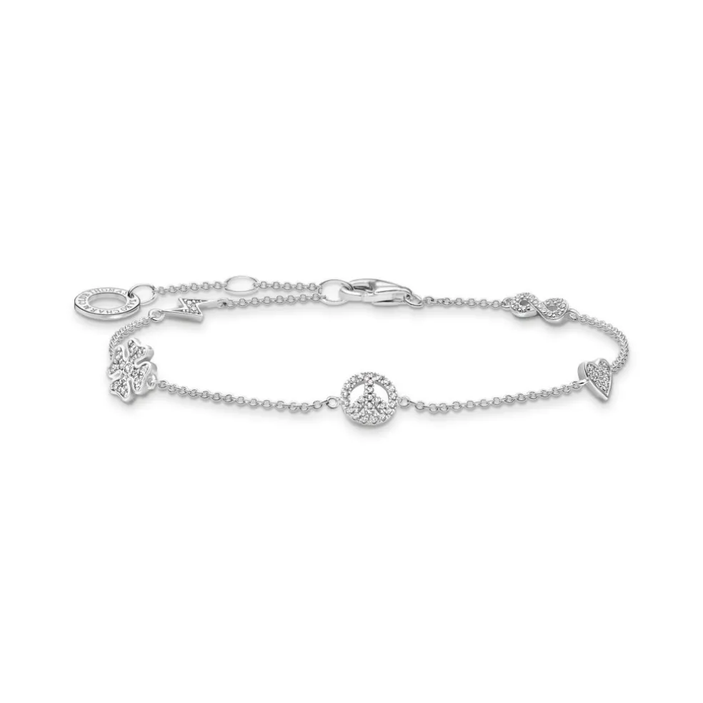 Thomas Sabo - Armband Powerful Symbols Silver