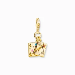 Thomas Sabo - Berlock Charm Club Kärleksbrev Guld