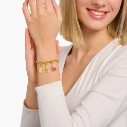 Thomas Sabo - Berlock Charm Club Best Friends Röd