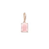 Thomas Sabo - Berlock Charm Club Kantslipad Rosa Guld