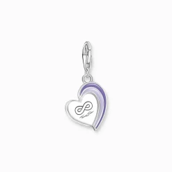 Thomas Sabo - Berlock Charm Club Best Friend Lila